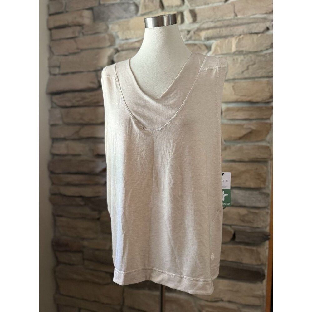 Indygena‎ Womens Size XL Sleeveless Relaxed Fit Tank Yoga Top